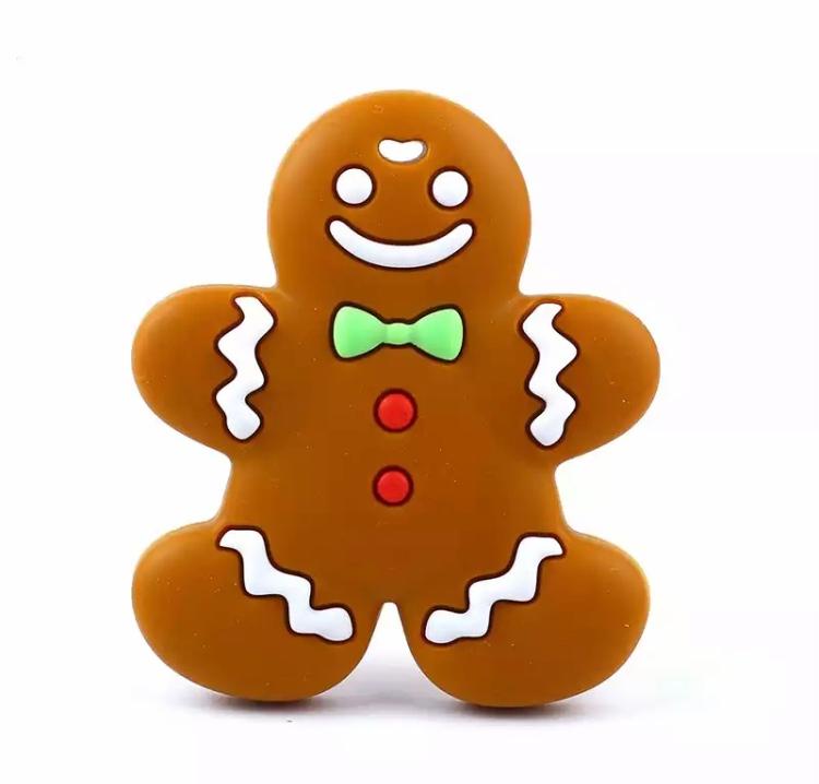 Biscoito Gengibre - Mordedor de Silicone
