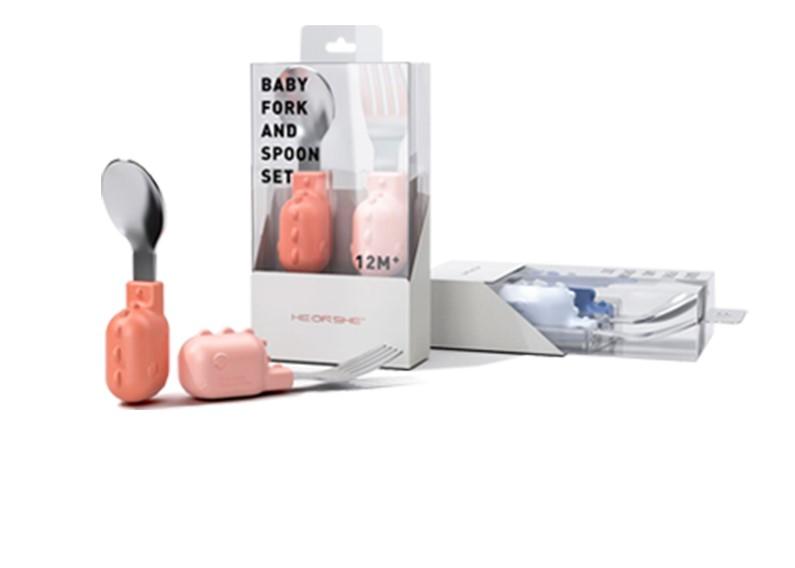 talheres com cabo de silicone